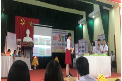 NGÀY HỘI STEM VỚI CHỦ ĐỀ ‘KHƠI NGUỒN ĐAM MÊ SÁNG TẠO’