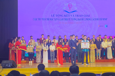 Tổng kết và trao giải Cuộc thi “Tuổi trẻ học tập và làm theo tư tưởng, đạo đức,  phong cách Hồ Chí Minh” năm 2022