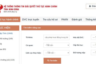 Sở Giáo dục và Đào tạo thực hiện tốt  các thủ tục hành chính, phục vụ tổ chức và công dân