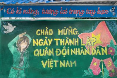 Sản phẩm của Câu lạc bộ vẽ Trường THPT Nam Trực tháng 11, 12, 01