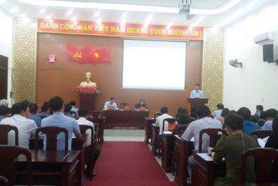 Hội nghị thường kỳ trưởng phòng GD&ĐT,  giám đốc trung tâm GDNN-GDTX, thủ trưởng đơn vị trực  thuộc Sở lần thứ ba, năm học 2020-2021