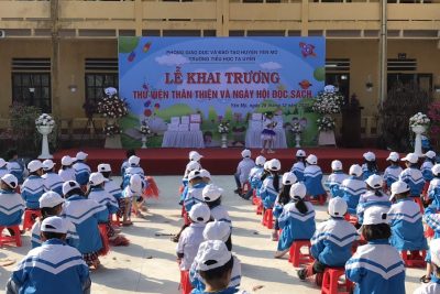 Giáo dục tiểu học Yên Mô với phong trào xây dựng thư viện thân thiện