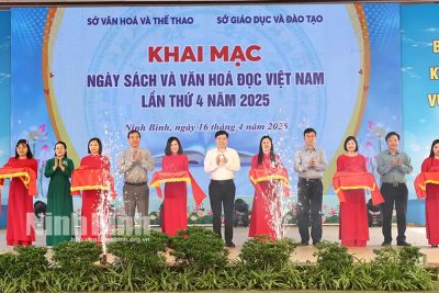 Khai mạc Ngày Sách và Văn hóa đọc Việt Nam lần thứ 4