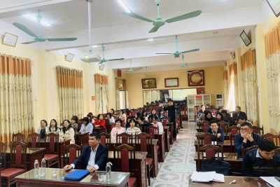 CHI BỘ TRƯỜNG THPT NAM TRỰC TỔ CHỨC HỘI NGHỊ KIỂM ĐIỂM VÀ ĐÁNH GIÁ, XẾP LOẠI CHẤT LƯỢNG ĐỐI VỚI TẬP THỂ, CÁ NHÂN NĂM 2025