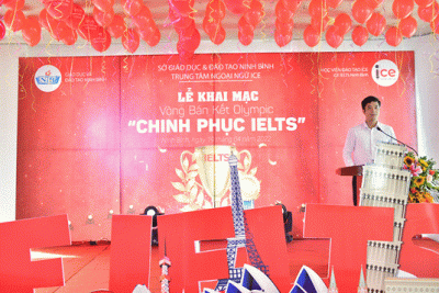 Đón chờ sự bùng nổ tài năng Tiếng Anh tại Vòng bán kết  Olympic “Chinh phục IELTS”
