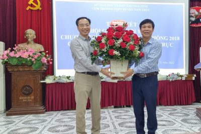 Cụm trường THPT Nam Trực tổ chức Hội giảng – Hội thảo về Chương trình giáo dục phổ thông 2018