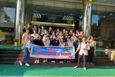 Đoàn học sinh THPT thành phố Saiki, tỉnh Oita, Nhật Bản  sang tham quan, giao lưu, trao đổi học tập tại tỉnh Ninh Bình