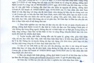 Văn bản chỉ đạo, hướng dẫn khai báo y tế phòng dịch COVID 19