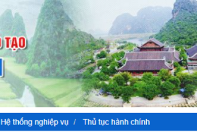 Kết quả rà soát, đơn giản hóa thủ tục hành chính nội bộ,  năm 2023 của Sở giáo dục và Đào tạo